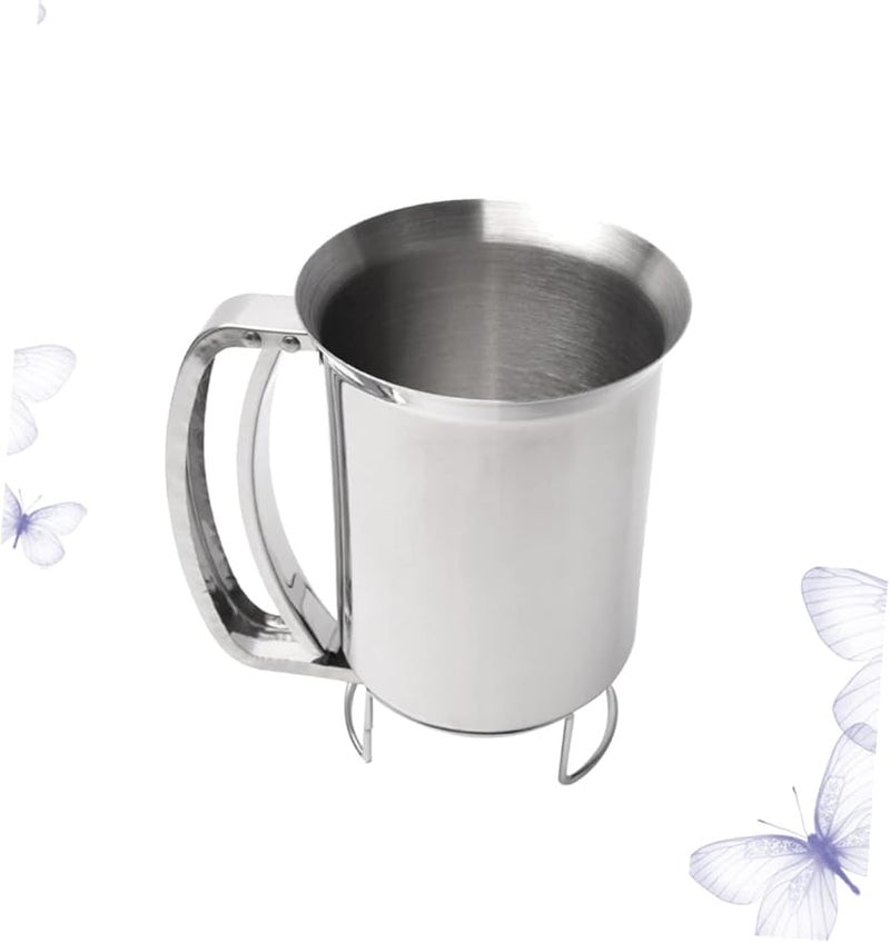 GLEAVI Stainless Steel Batter Dispenser for Pancakes Cupcakes Waffles Professional Kitchen Tool - Image 3